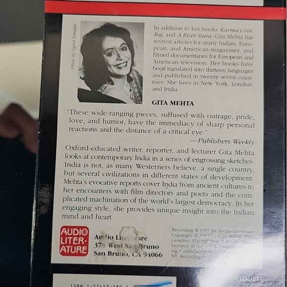 Snakes and Ladders : Glimpses of Modern India by Gita Mehta 1997 Audio Book Tape - Picture 5 of 8